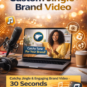 30-Second Custom Jingle + Brand Video (deposit to start job)